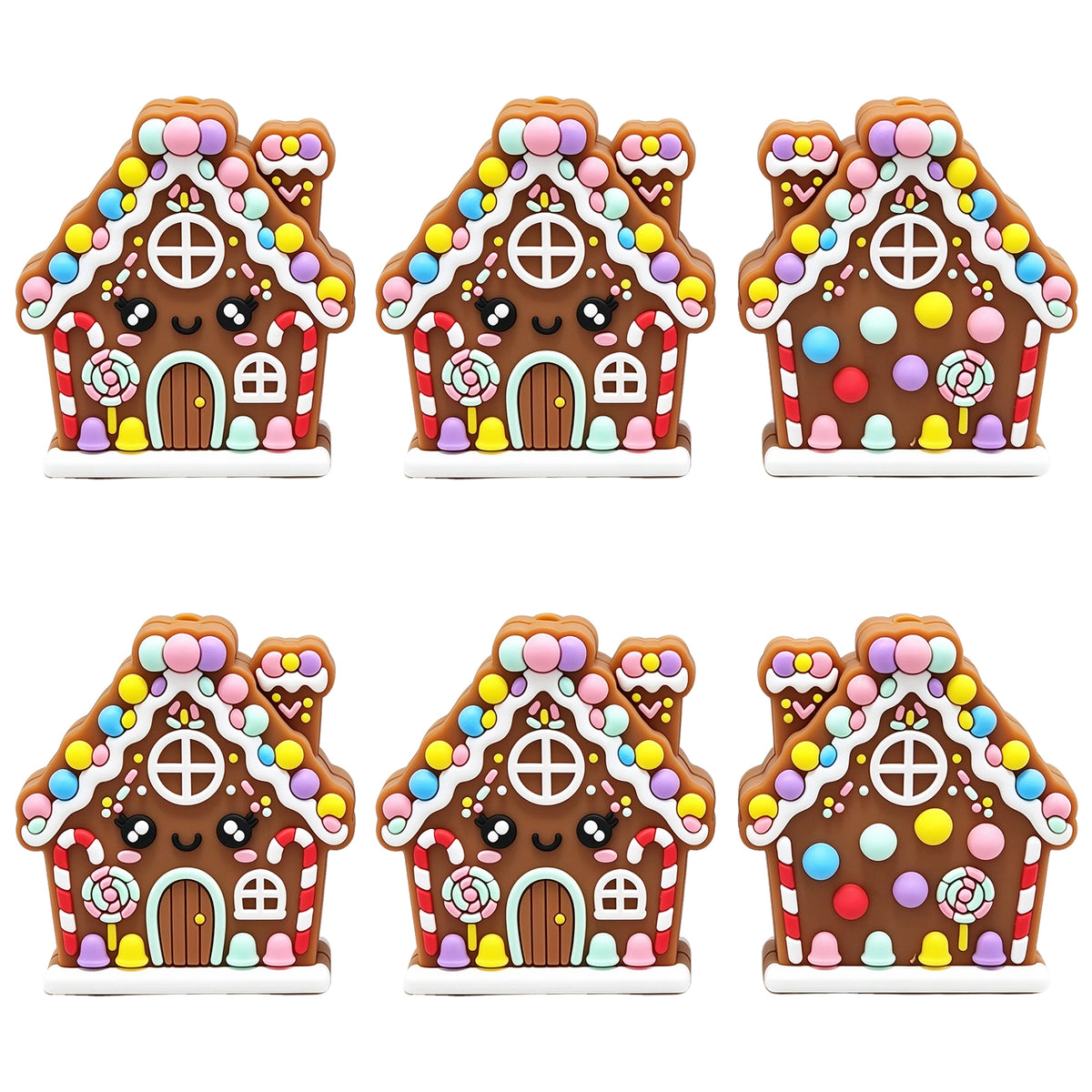 New 3D Christmas House Focal