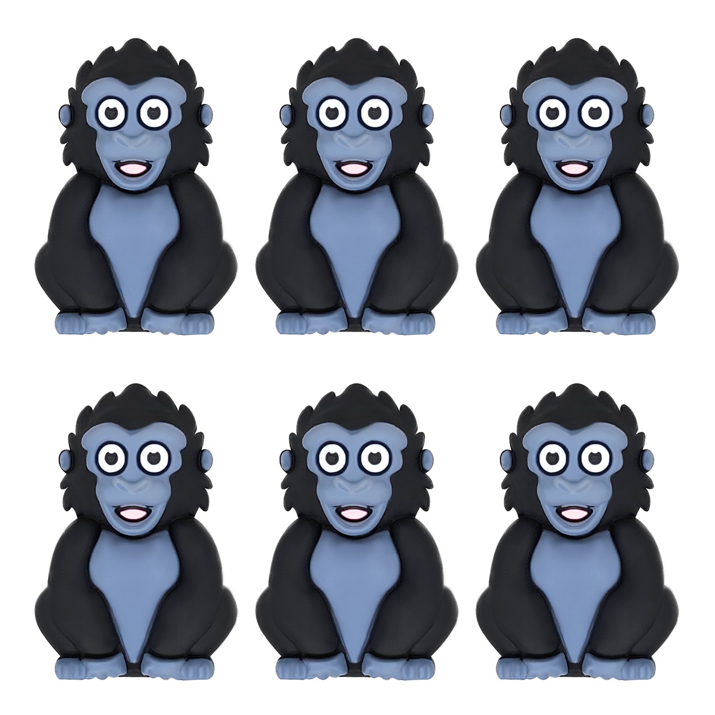 New Black 3D Gorilla Focal