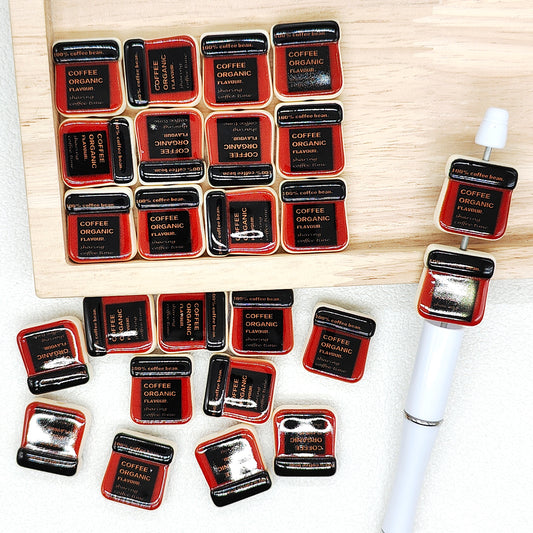 New Coffee Acrylic Beads for Charm Jewelry Making,Wholesale Bead