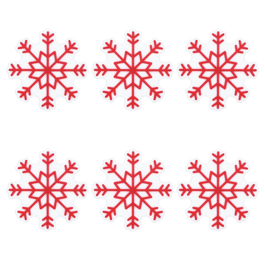 New Red Snowflake Focal