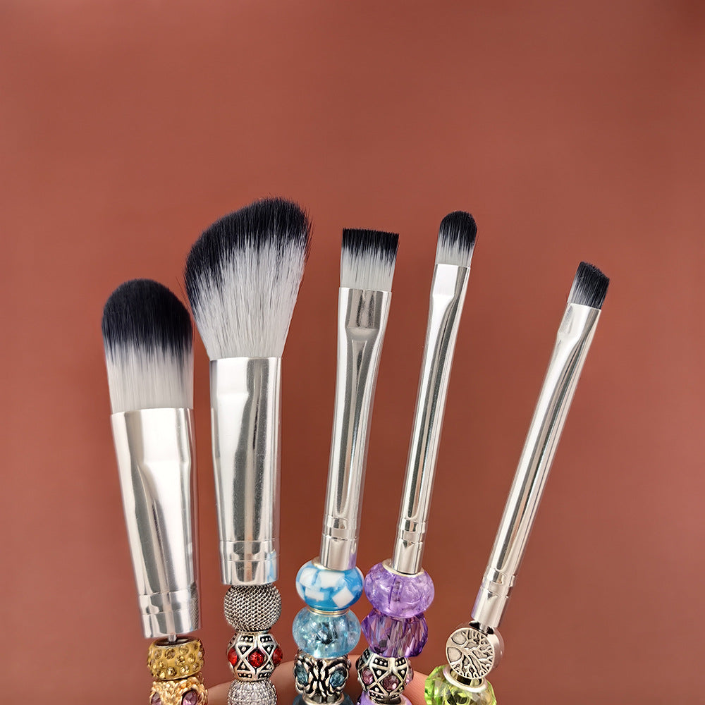 Mrbite 5pcs/set  Beadable Makeup Brush Blank