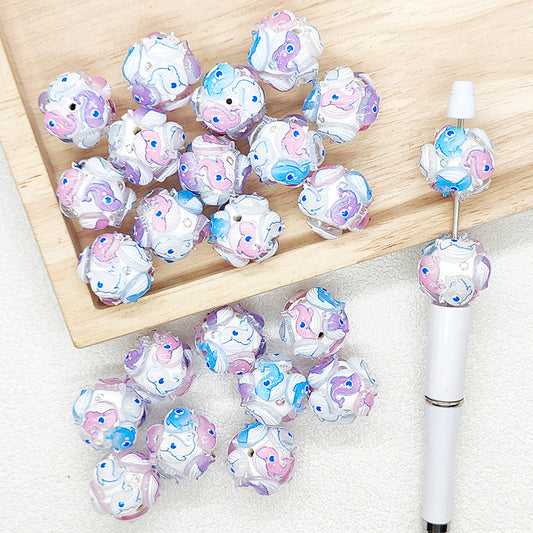 Ocean Animal Whale Polymer Clay Fancy Beads