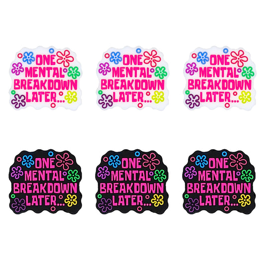 One Mental Breakdown Later Focal Beads