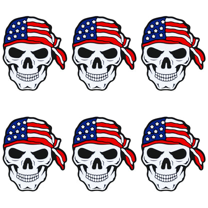 Patriotic Skull Focal
