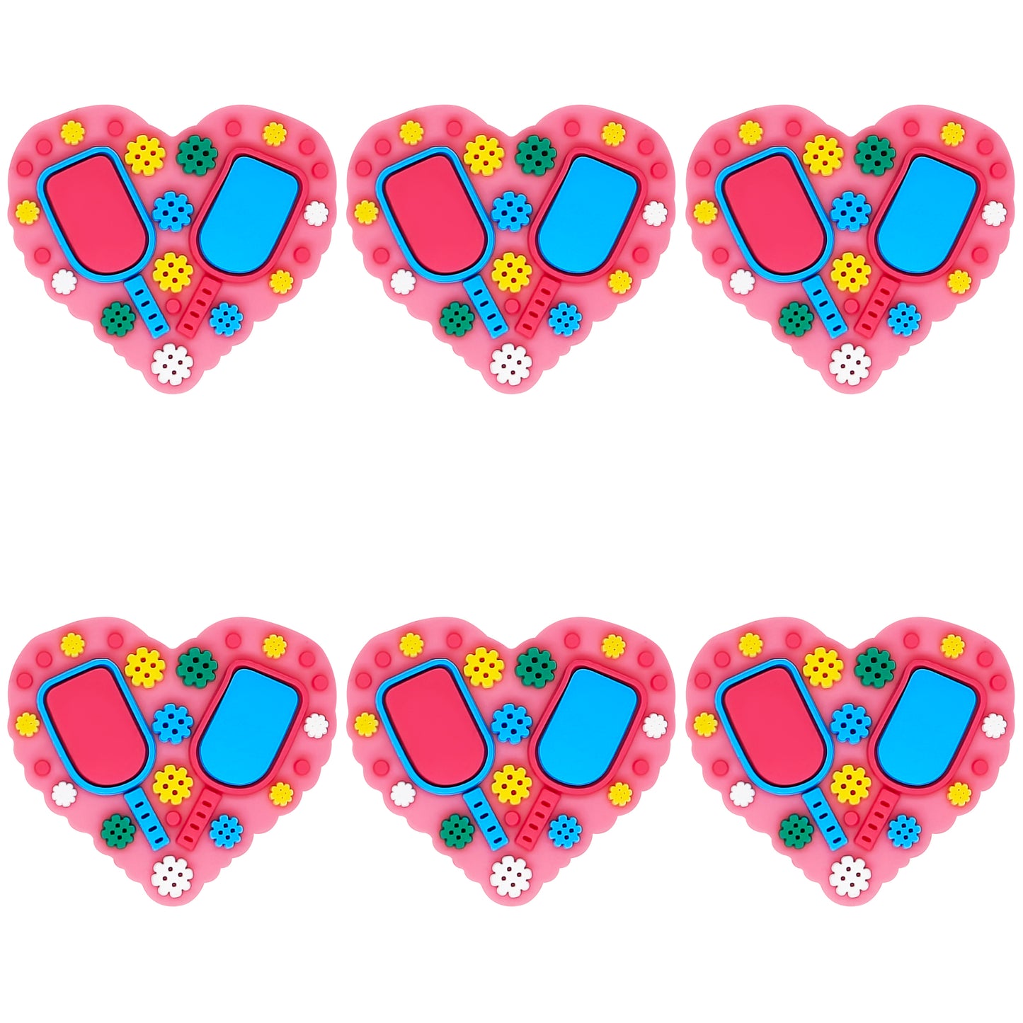 Pickleball Heart Focal