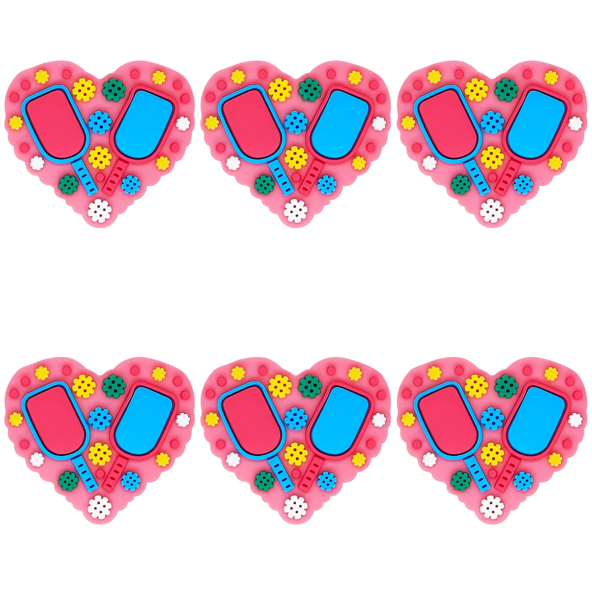 Pickleball Heart Focal
