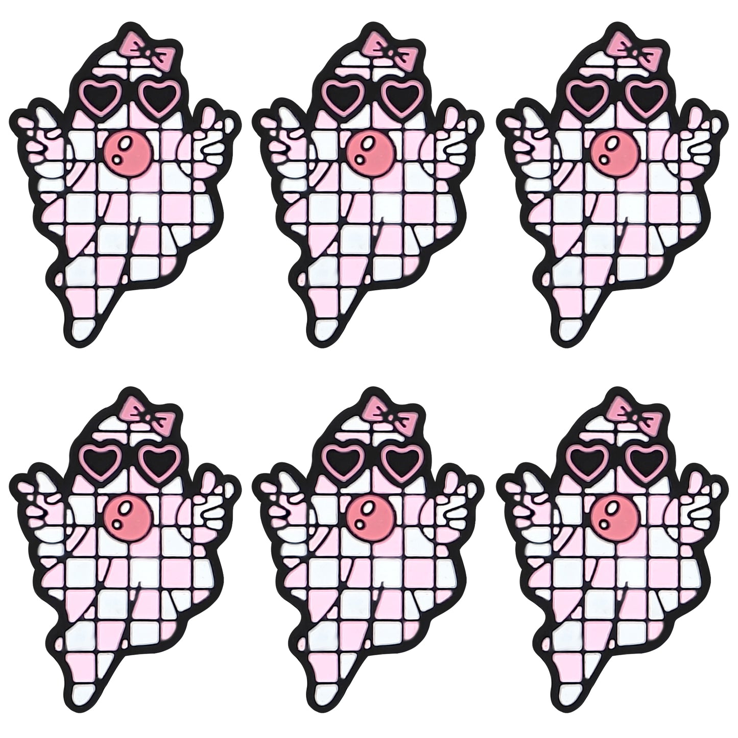 Pink Checkered Ghost Focal