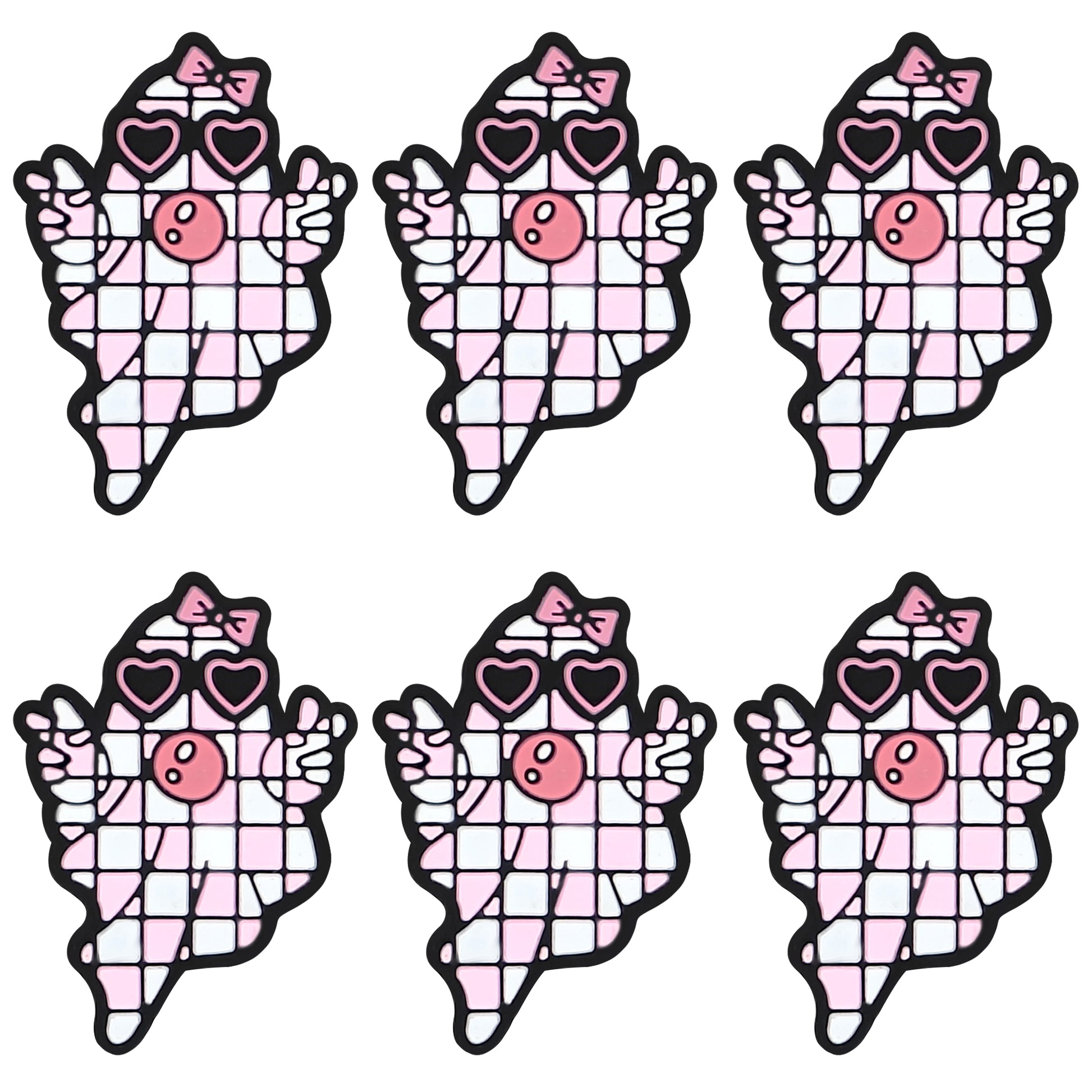Pink Checkered Ghost Focal