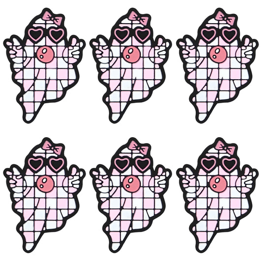 Pink Checkered Ghost Focal