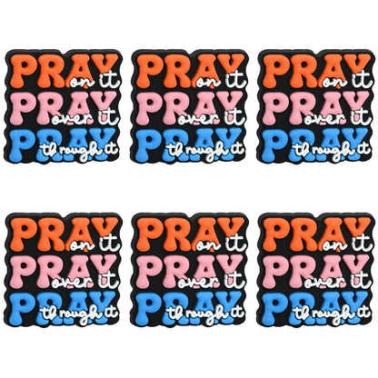 Pray on It Pray Over It Pray Through It Focal