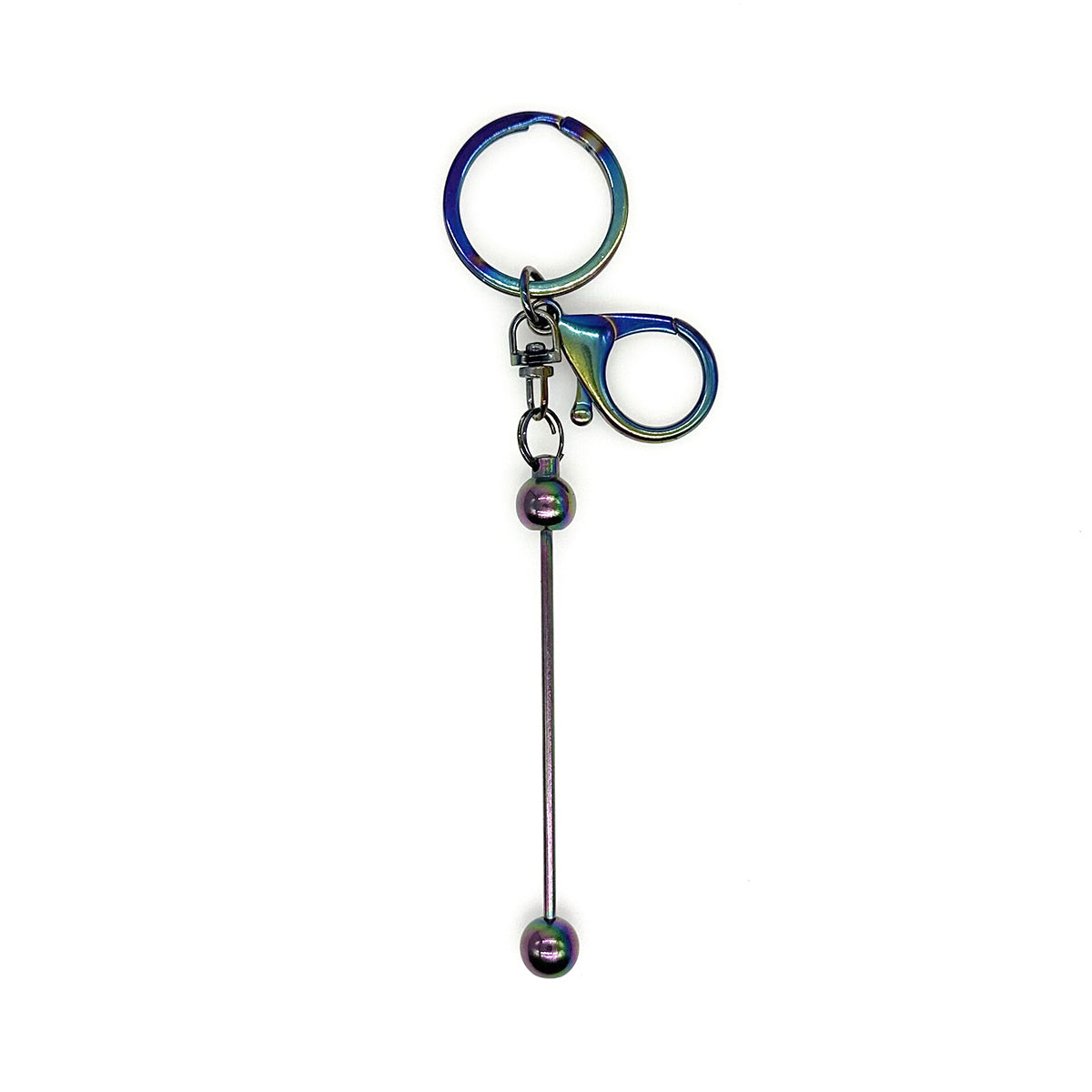 5Pcs/Lot UV Beadable Keychain Bar