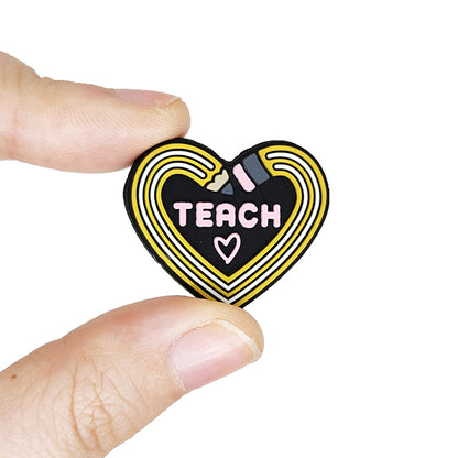 Heart Pencil Teach Focal