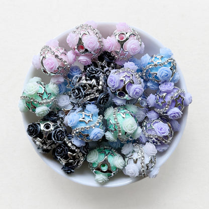 20mm Star Floral Fancy Beads For Pen