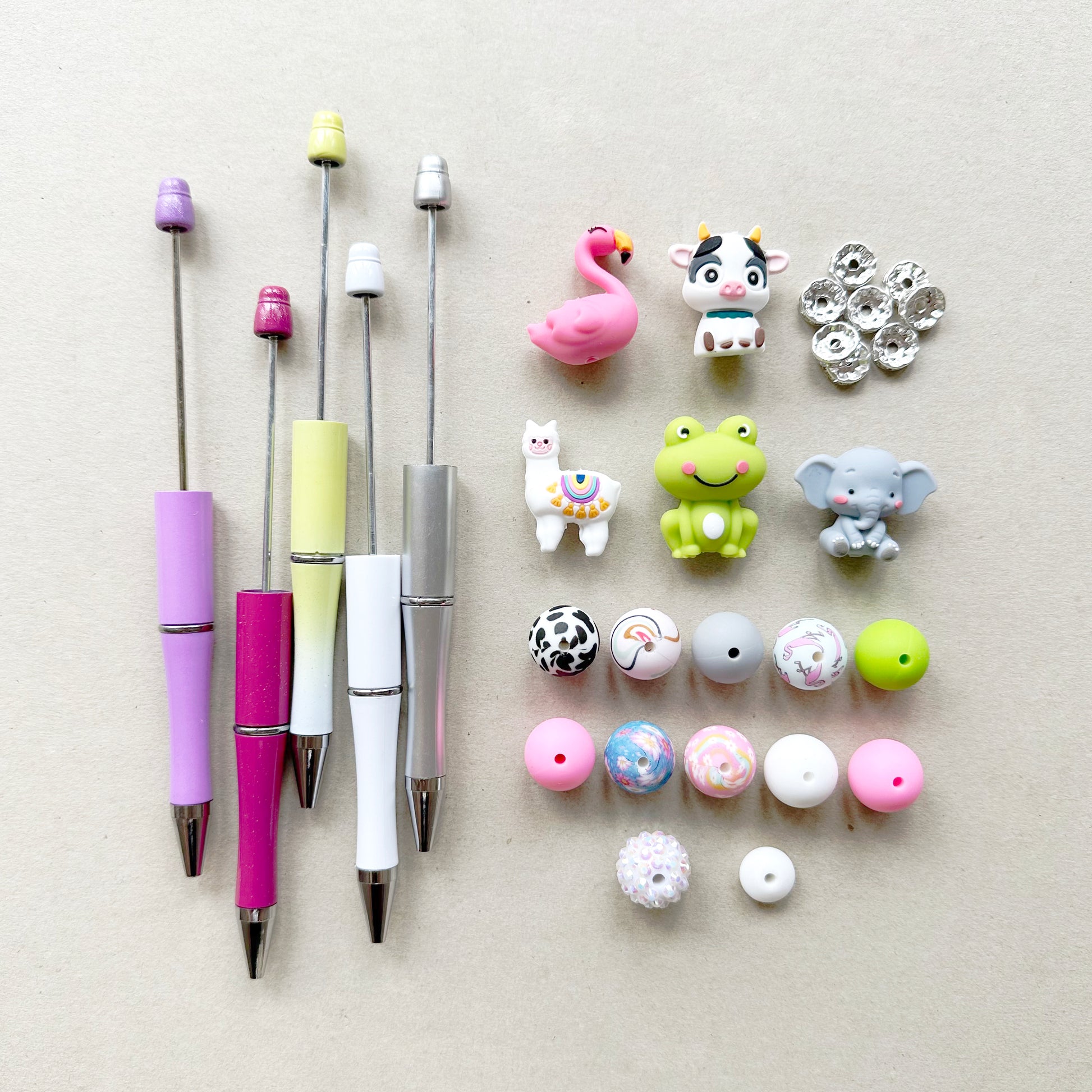 5Pcs DIY Beadable Pen Kit