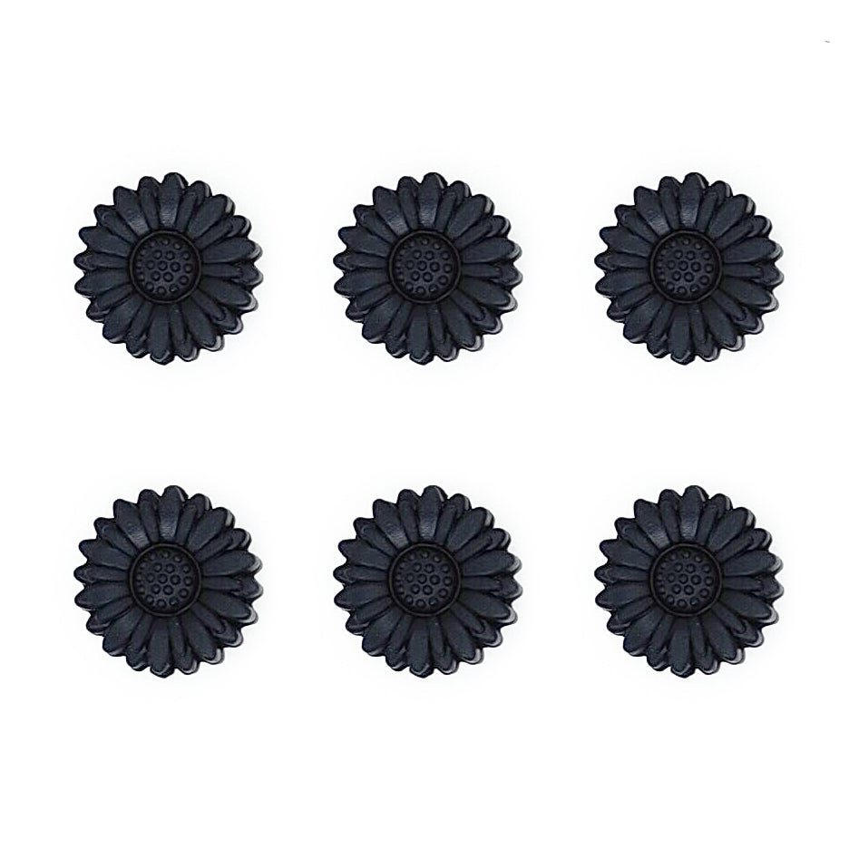 20mm New Daisy/Sunflower Silicone Beads