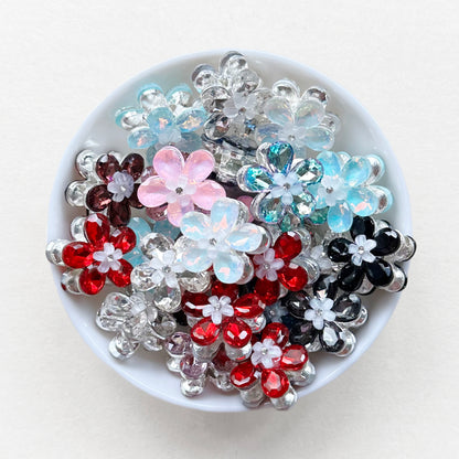 Fancy Rhinestone Flower Beads