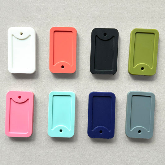 Mix Silicone Dog Tag Pendant