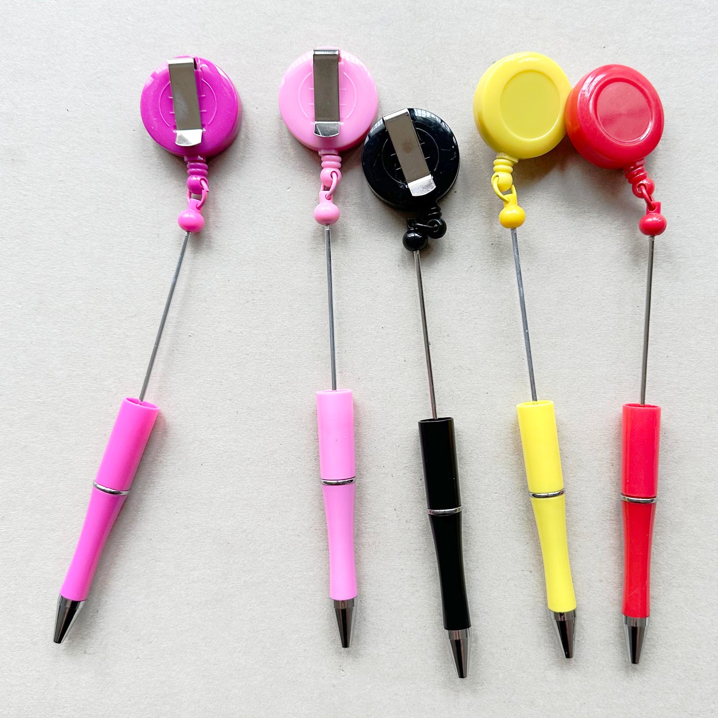 Retractable Reel Beadable Pen,Beadable Blank