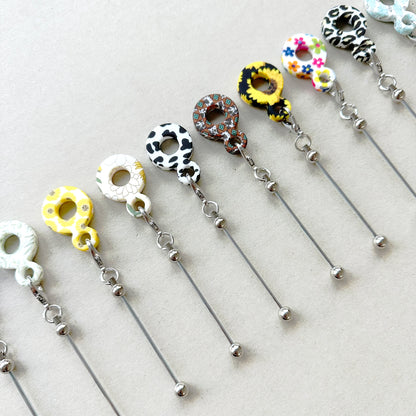 Beadable Cup Straw Charm Blank Tumbler Accessories