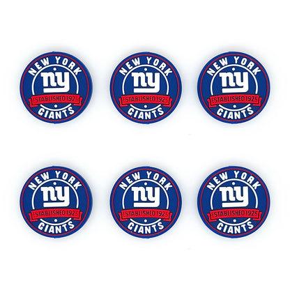 Football Team Focal Silicone Beads