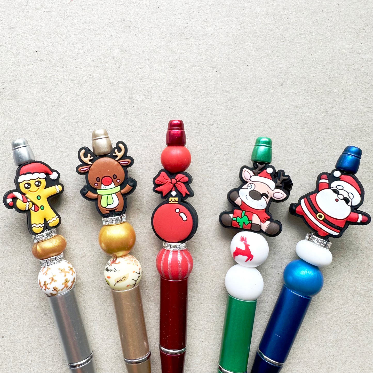 DIY Christmas Beadable Pens Kit