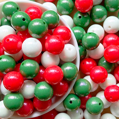 Assorted Christmas Silicone Beads