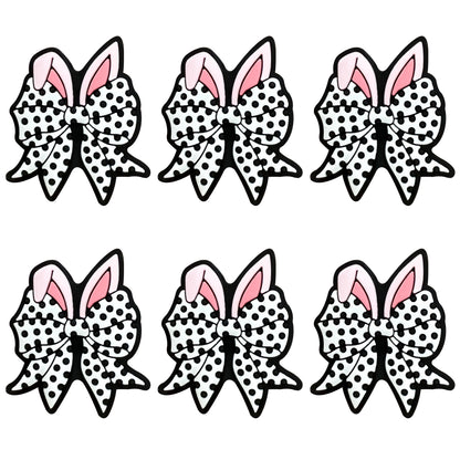 Rabbit Ears Bowknot Easter Focal