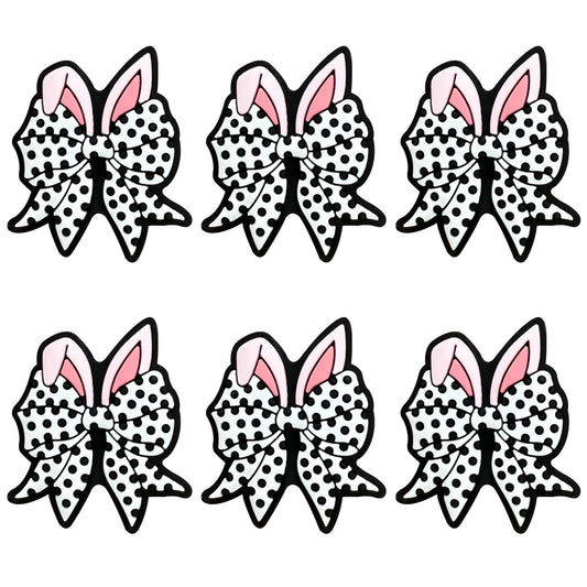 Rabbit Ears Bowknot Easter Focal