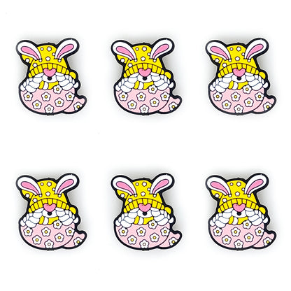 Rabbit Gnome In Egg Focal Beads