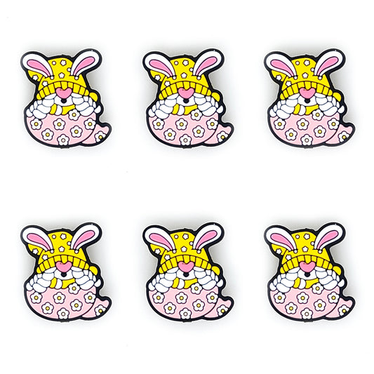 Rabbit Gnome In Egg Focal Beads