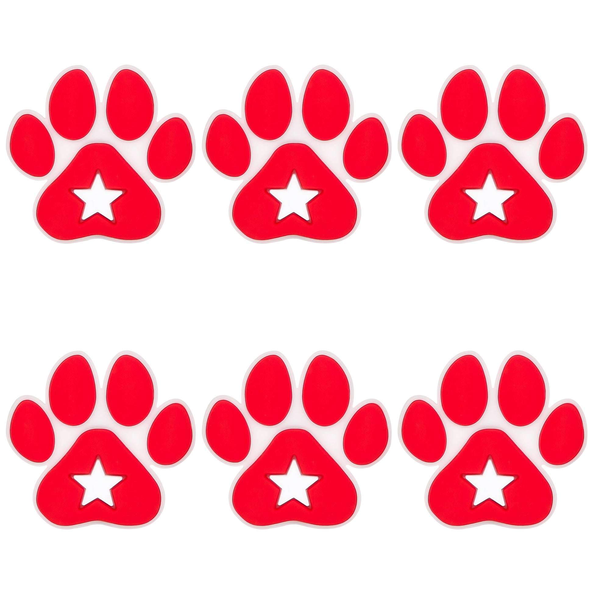 Red Dog Paw Focal