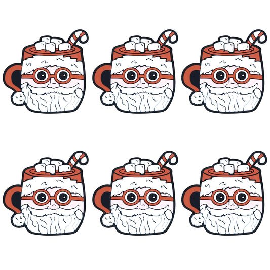 Santa Coffee Mug Christmas Focal