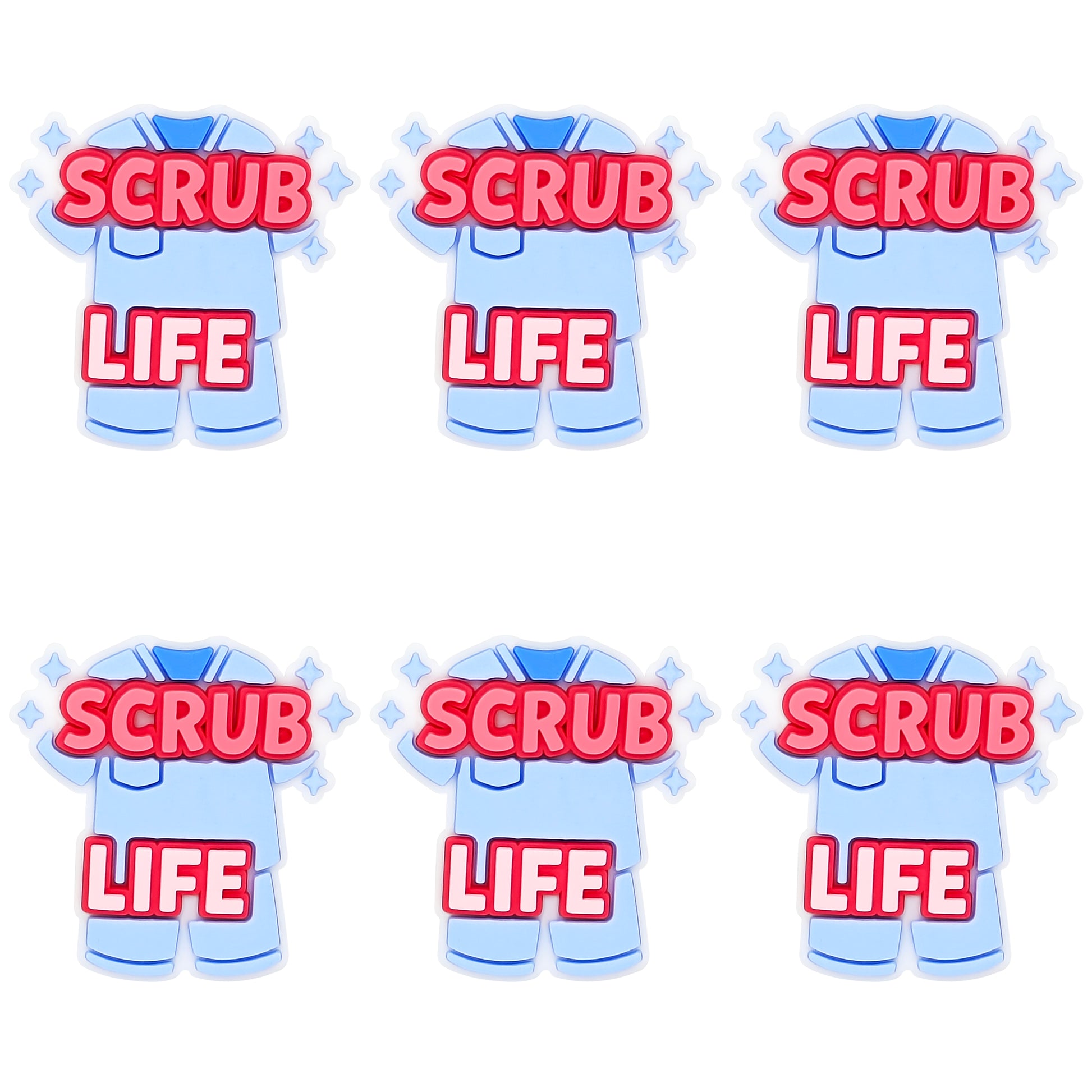 Scrub Life Nurse Focal