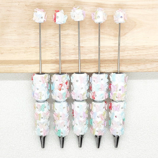Shimmer Butterfly Rhinestone Beadable Pen DIY