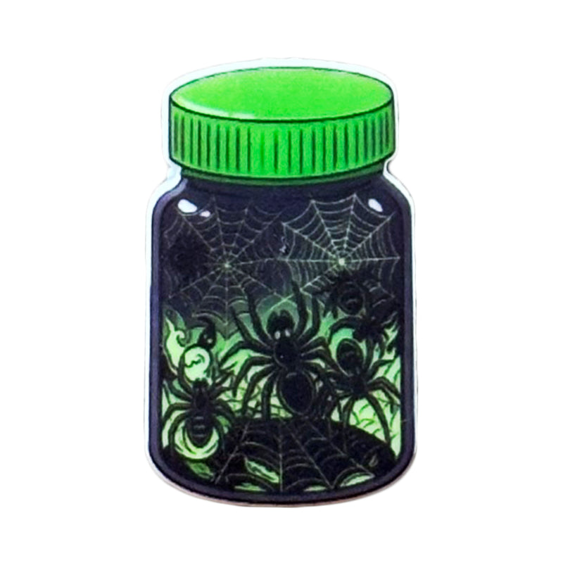 Spider in Bottle Print Focal
