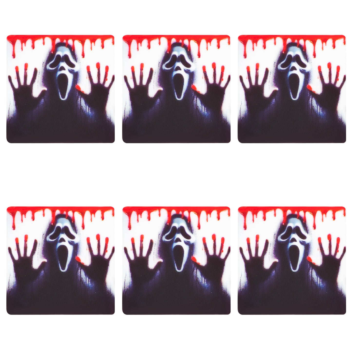Spooky Ghost Square Print Focal