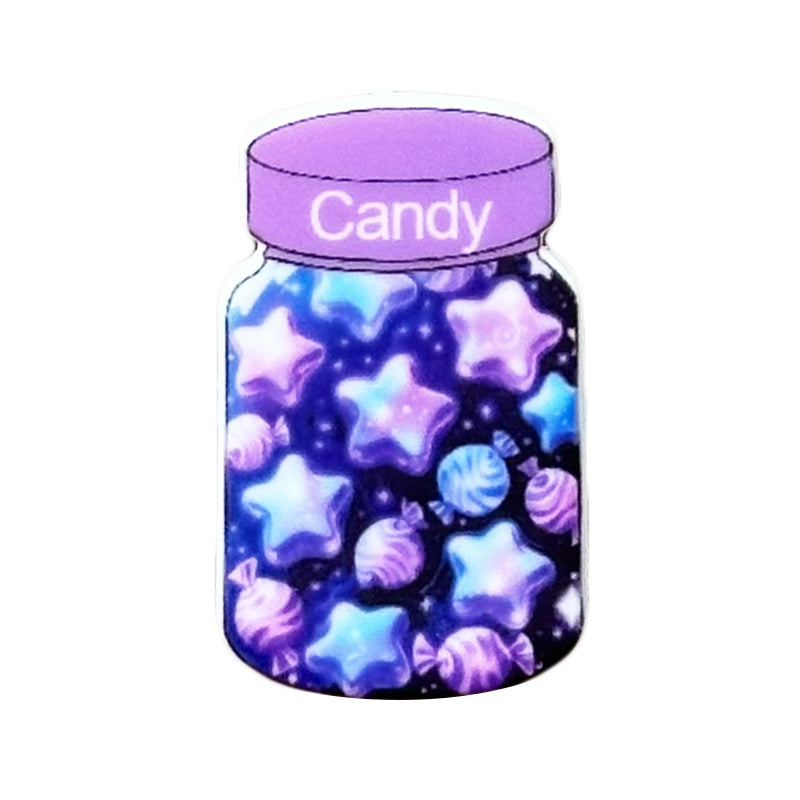 Star Candy Jar Print Focal