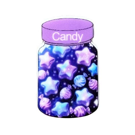Star Candy Jar Print Focal