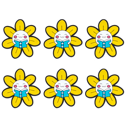 Sunflower Holding a Book Focal