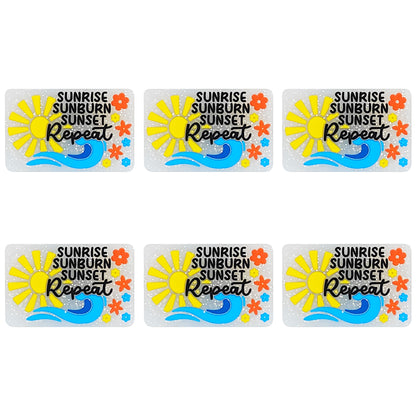 Sunrise Sunburn Sunset Repeat Focal