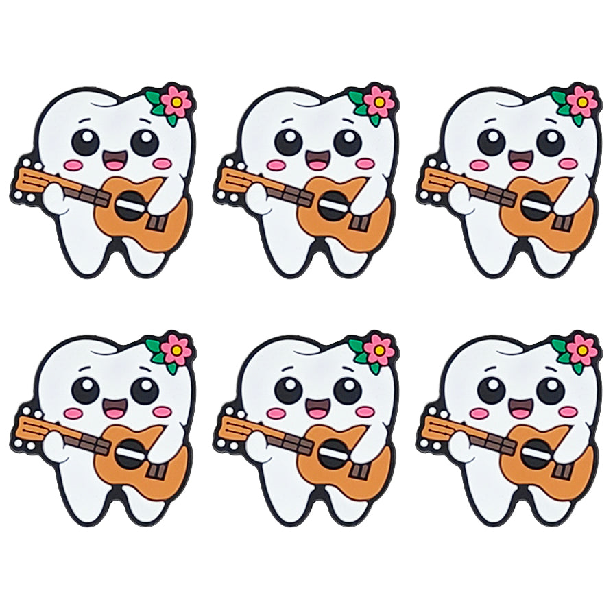 Tooth with Guitar Focal