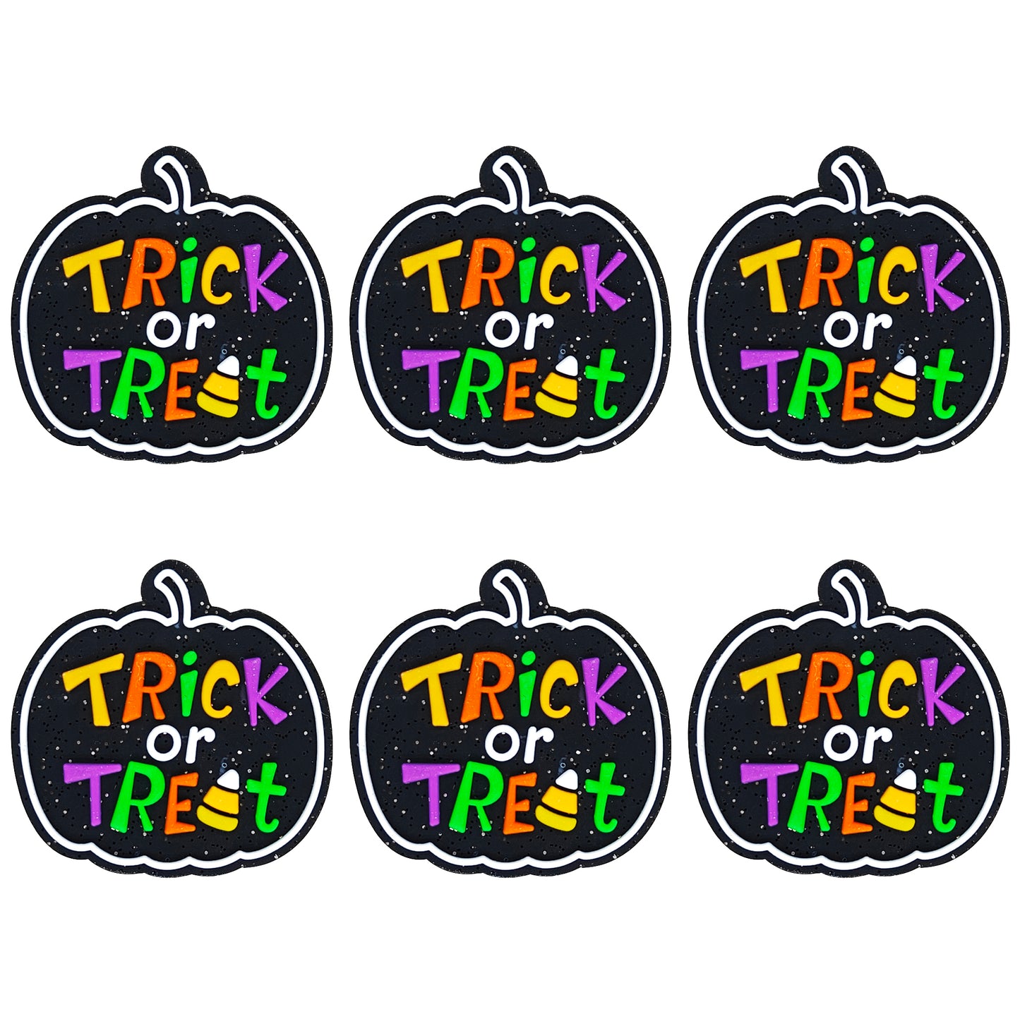 Trick Or Treat Glitter Focal