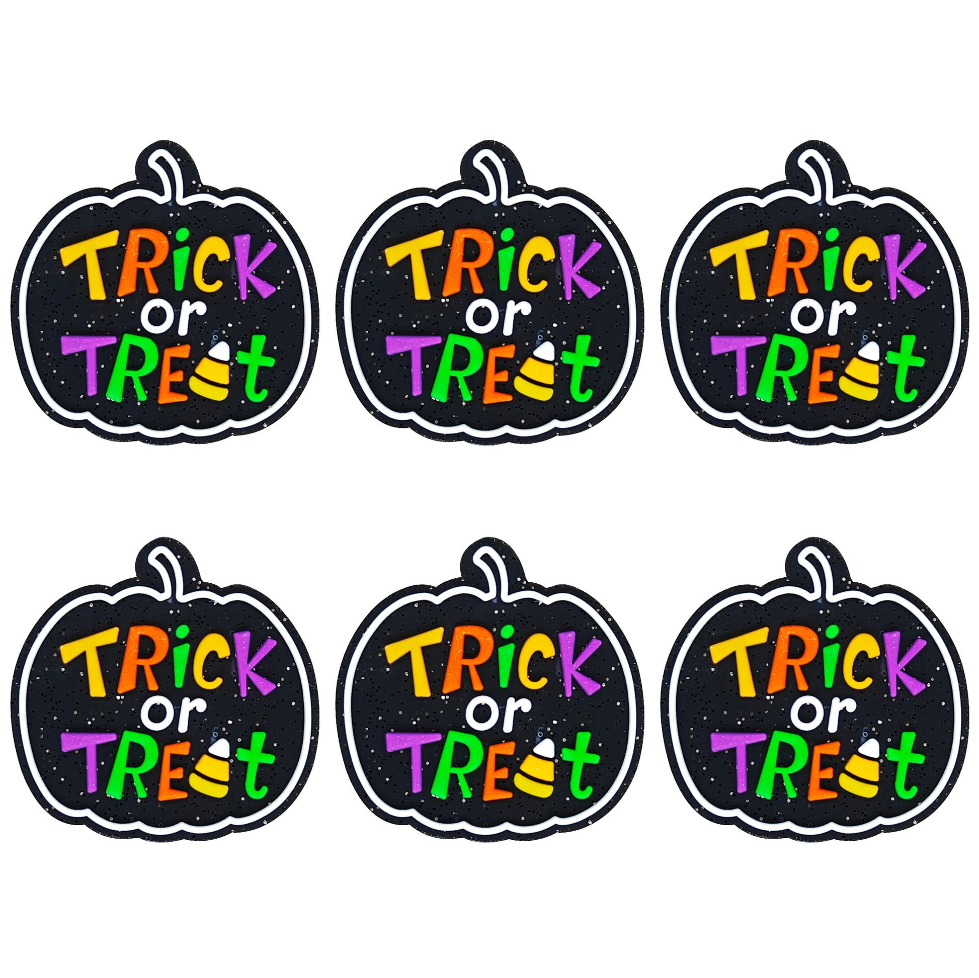 Trick Or Treat Glitter Focal