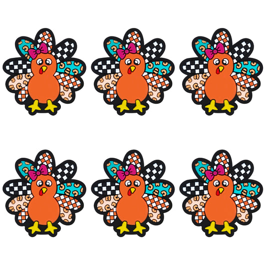 Turkey Checked Bow Focal