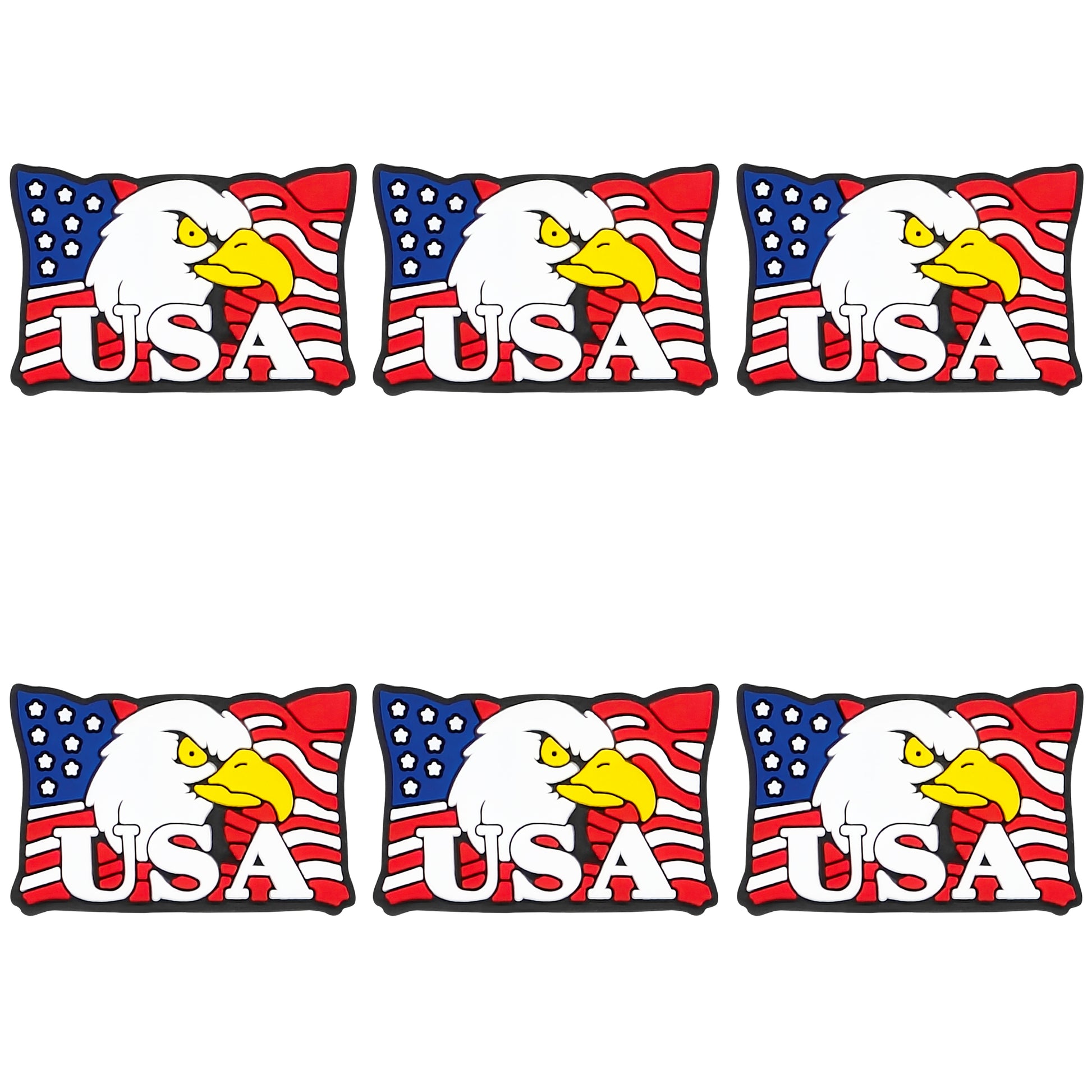 USA Bald Eagle Patriotic Focal