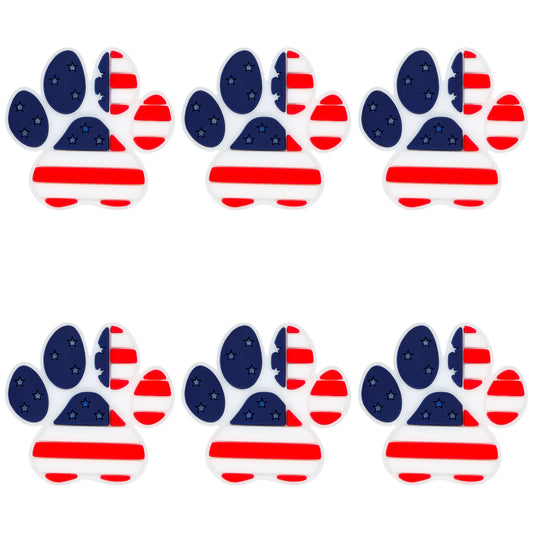 USA Flag Paw Focal