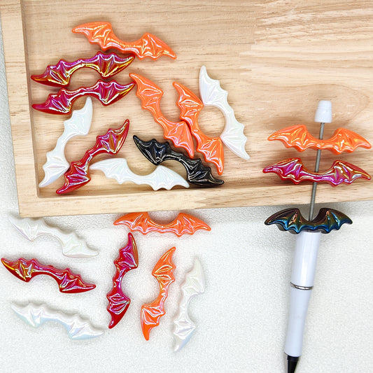 UV Bat Wing Halloween Acrylic Beads,Beads for Jewelry