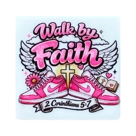 Walk By Faith Print Focal