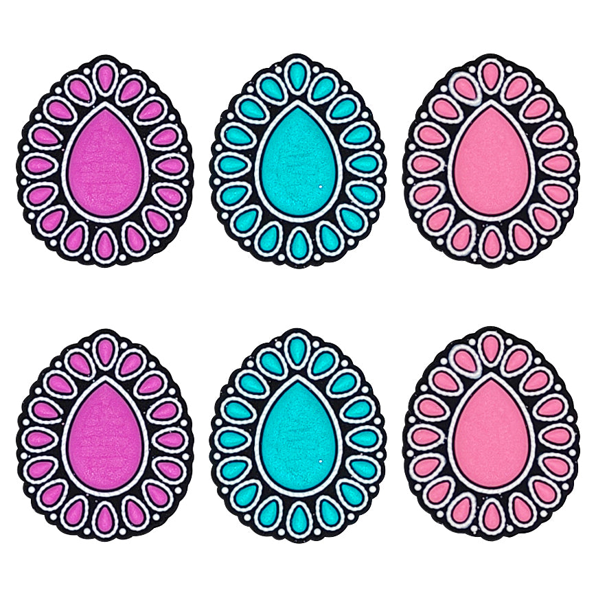 Water Drop Gemstone Focal