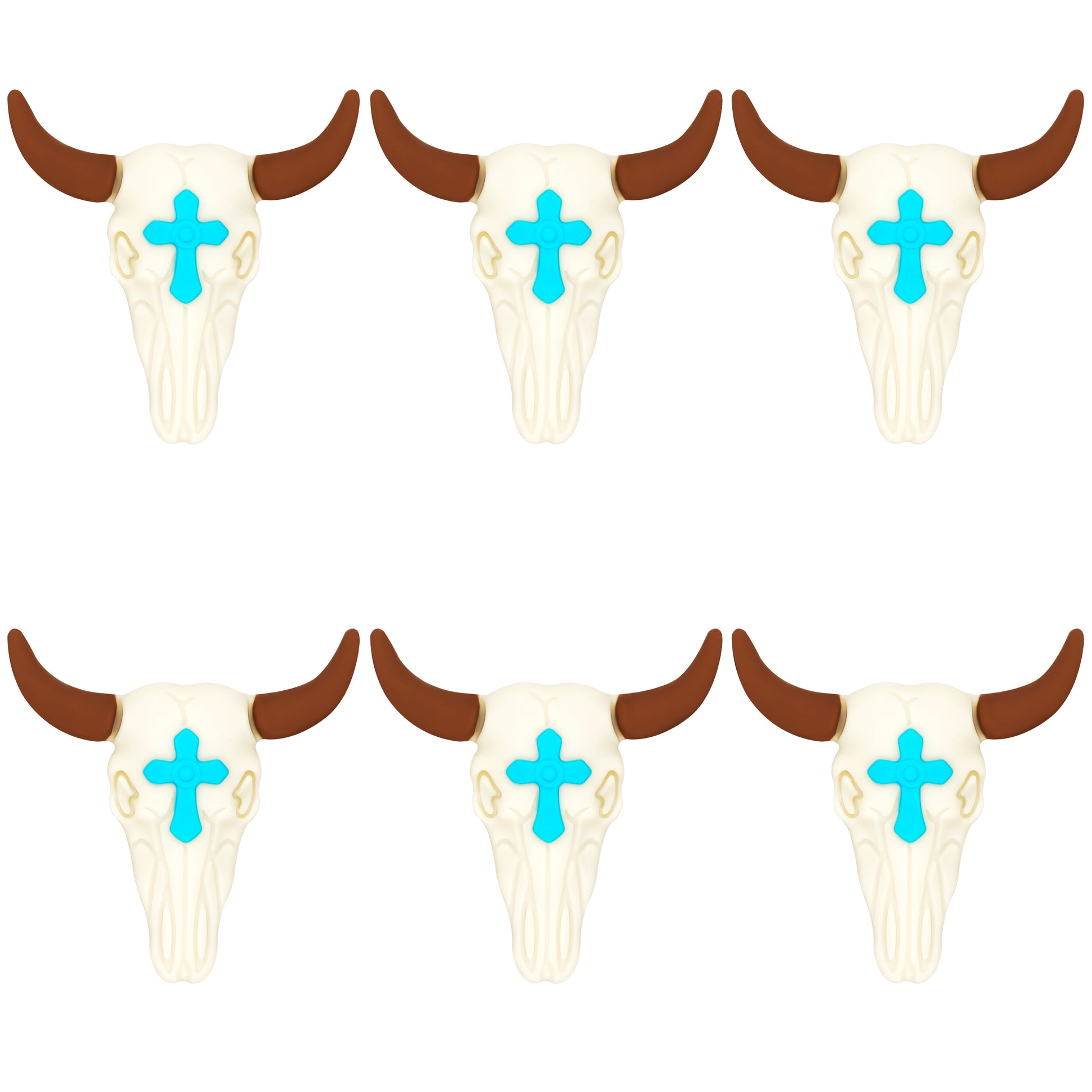 Western 3D Bull Head Skull Focal